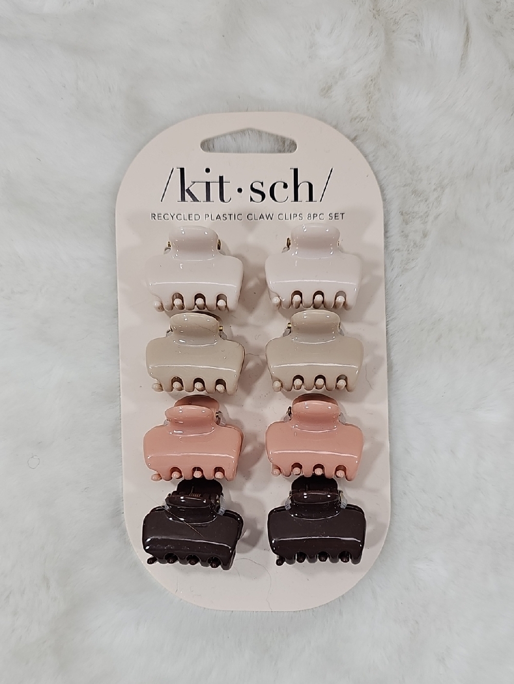 Kitsch 8pc Plastic Claw Clips